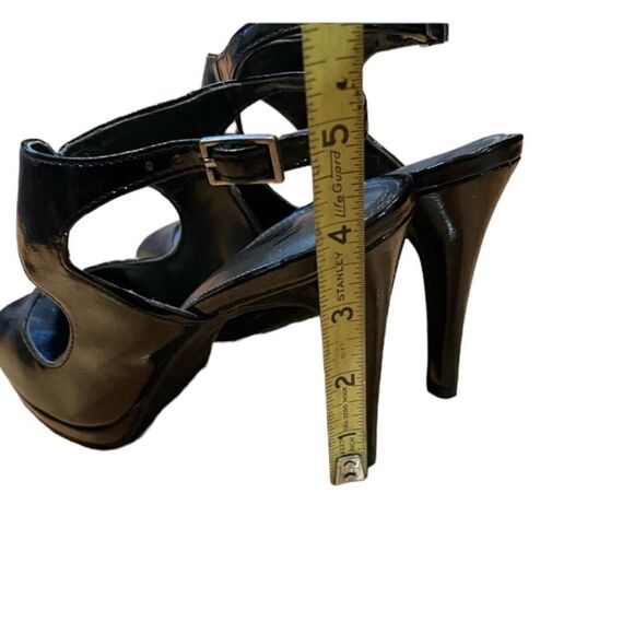 3 for $30! Fiona black heeled shoes - Picture 6 of 7